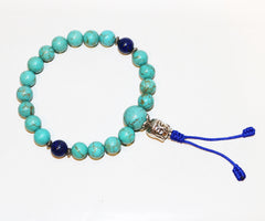 Turquoise Stone Wrist Mala